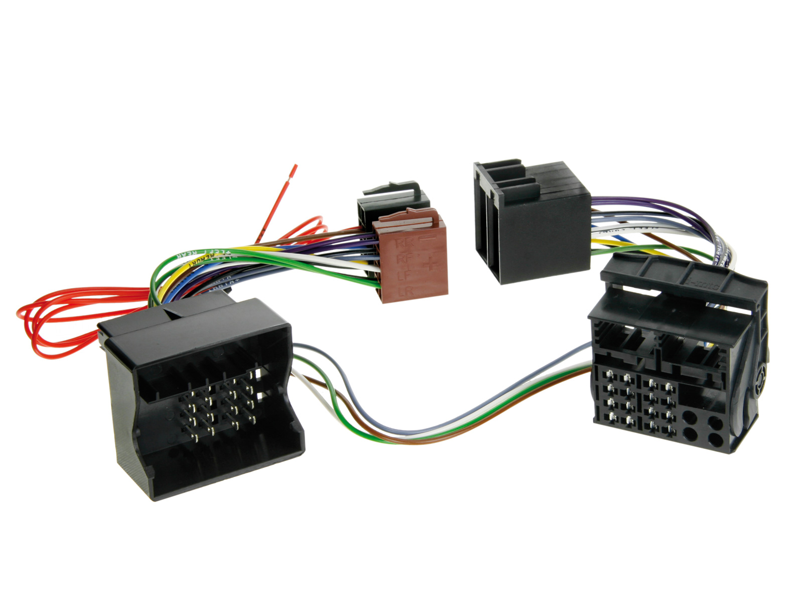 T-Kabel ISO kompatibel mit Opel Suzuki Agila Antara Astra Combo Corsa GTC Meriva Movano Signum Tigra Twin Top Vectra Vivaro Zafira Wagon R zur Einspeisung von Freisprecheinrichtung ISO Verstärker usw.