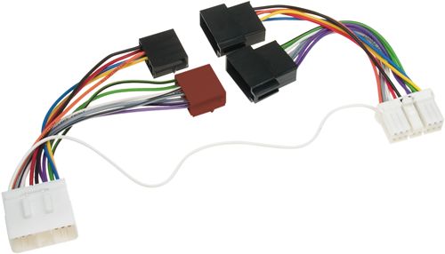 ACV T-Kabel ISO kompatibel mit Subaru Forester Impreza Legacy Outback Vivio zur Einspeisung von Freisprecheinrichtung ISO Verstärker usw.
