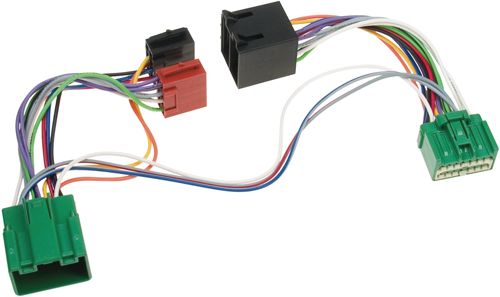 T-Kabel ISO kompatibel mit Volvo S40 V50 XC90 zur Einspeisung von Freisprecheinrichtung ISO Verstärker usw.