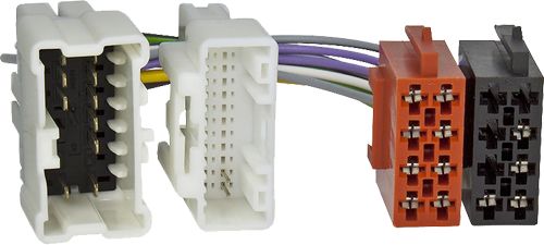 Autoradio Adapter Kabel kompatibel mit Smart ab Bj. 2014 adaptiert auf ISO (m)