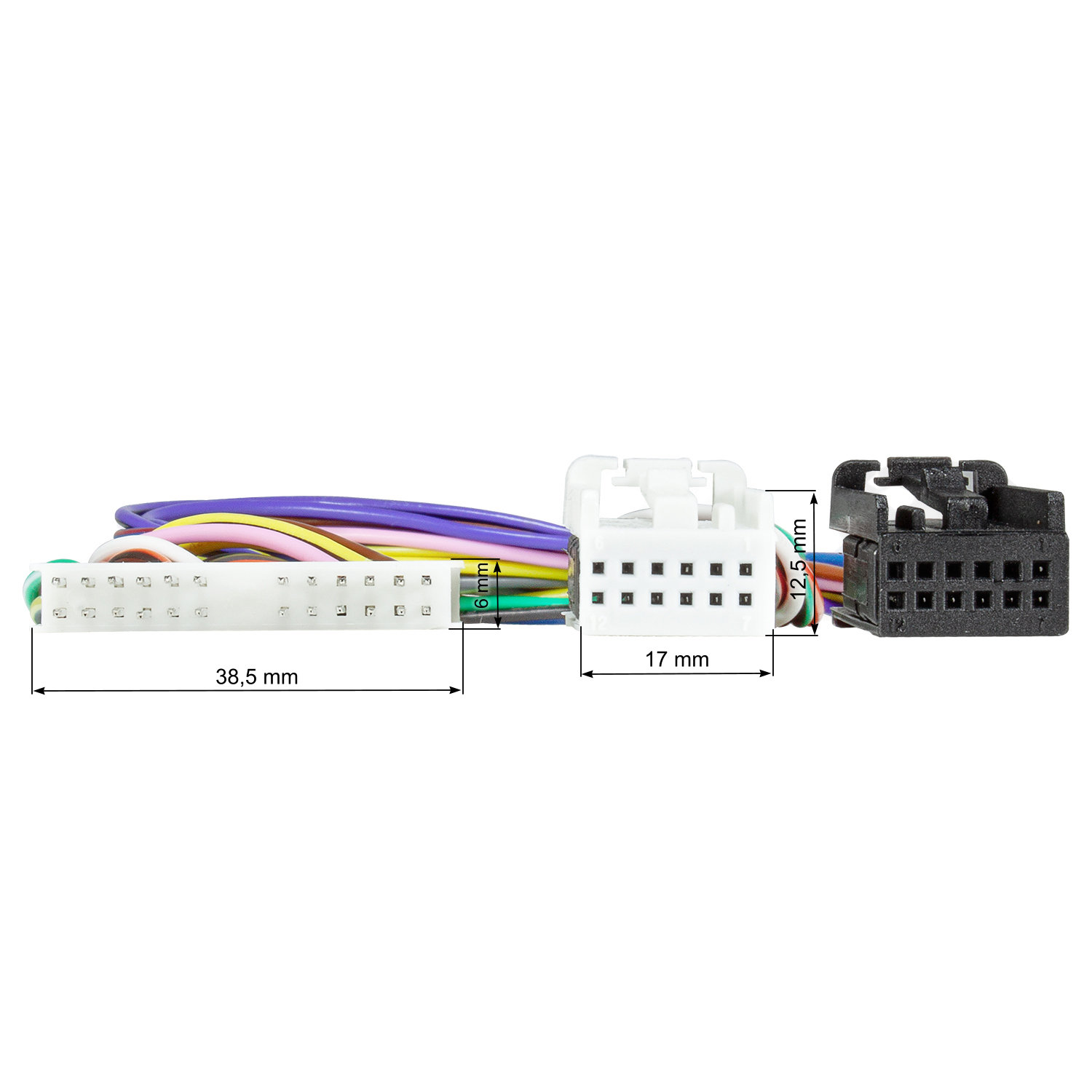 tomzz Audio 30cm Quadlock Radio-Adapterkabel 2x12Pin Quadlock MQS-/bilder/big/7300-001_3.jpg