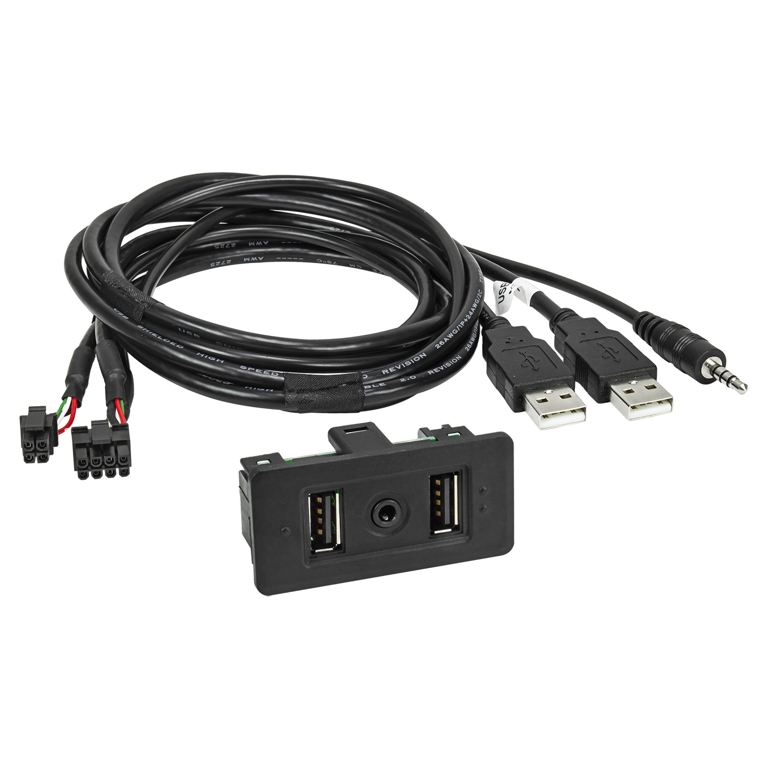 tomzz Audio AUX / USB Relacement Adapter kompatibel mit VW Golf T6 