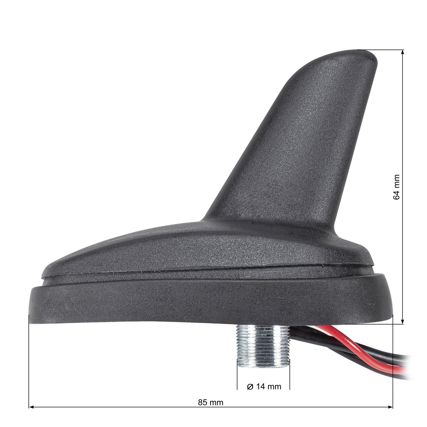 tomzz Audio Shark Design I Dachantenne AM FM GPS mit Verstärker-/bilder/big/AN00-004-2.jpg
