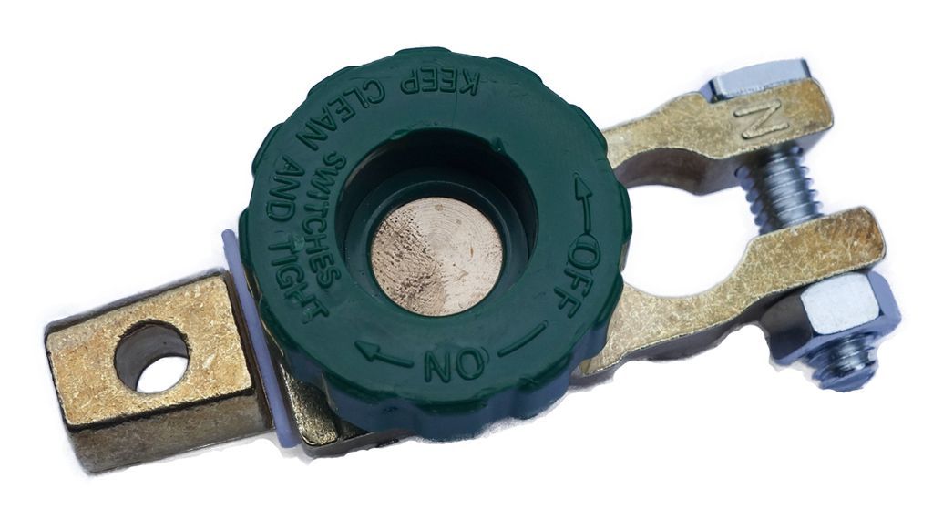 Batterie Anschlussklemme mit Trennschalter Unterbrecher - Minus Pol-/bilder/big/Batterieklemme_gruenes-Rad_02.jpg