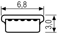 2m USB Kabel adaptiert von USB Typ A Stecker auf 5 pol. Mini USB-/bilder/big/C158_tz.jpg