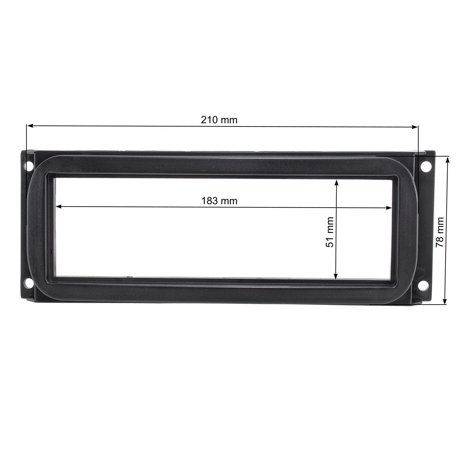 Radioblende Set kompatibel mit Chrysler Jeep Neon PT Cruiser Wrangler-/bilder/big/RB07-000-7.jpg