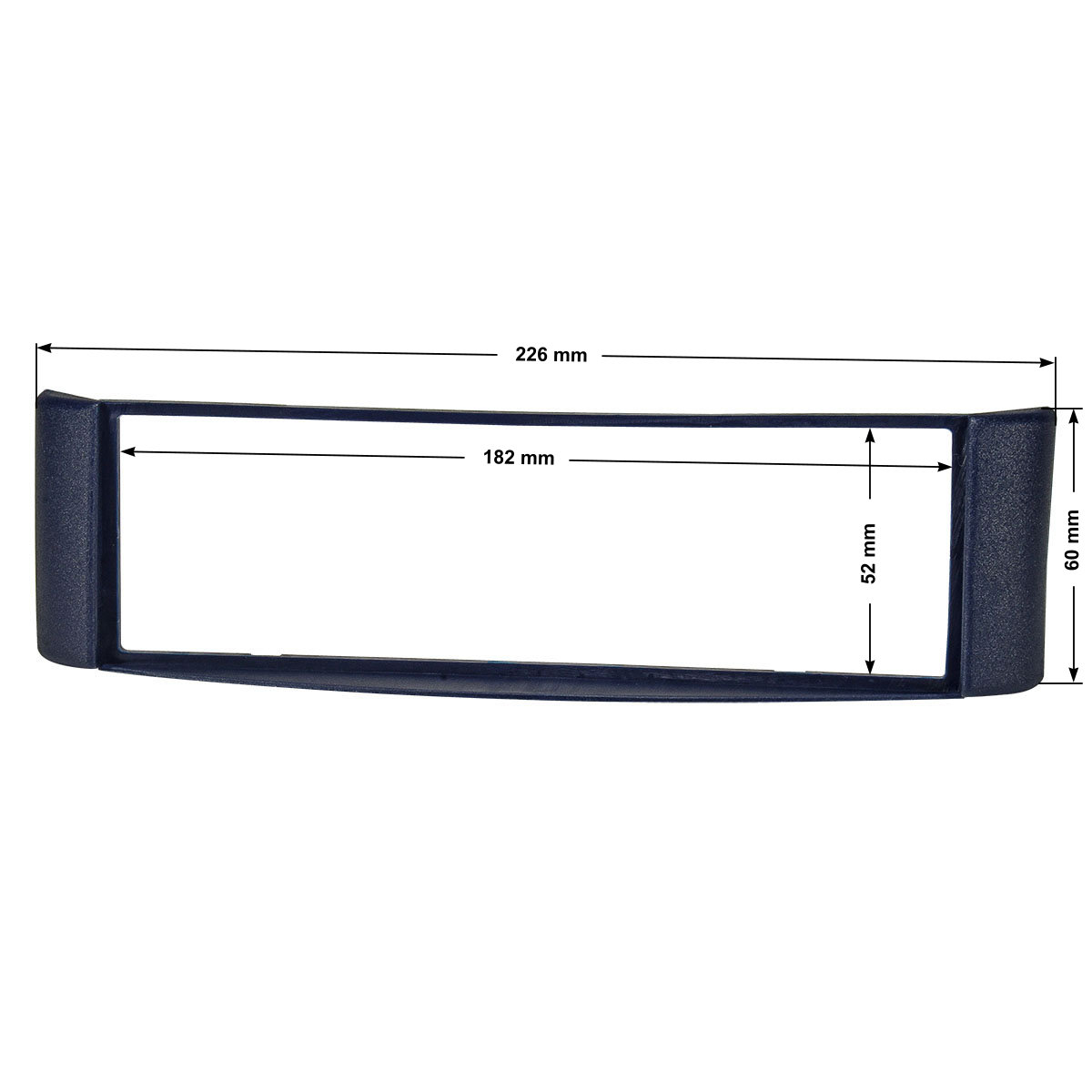 Radioblende Set kompatibel mit Smart fortwo (450) blau Bj.1998-2007-/bilder/big/RB51-008-5.jpg