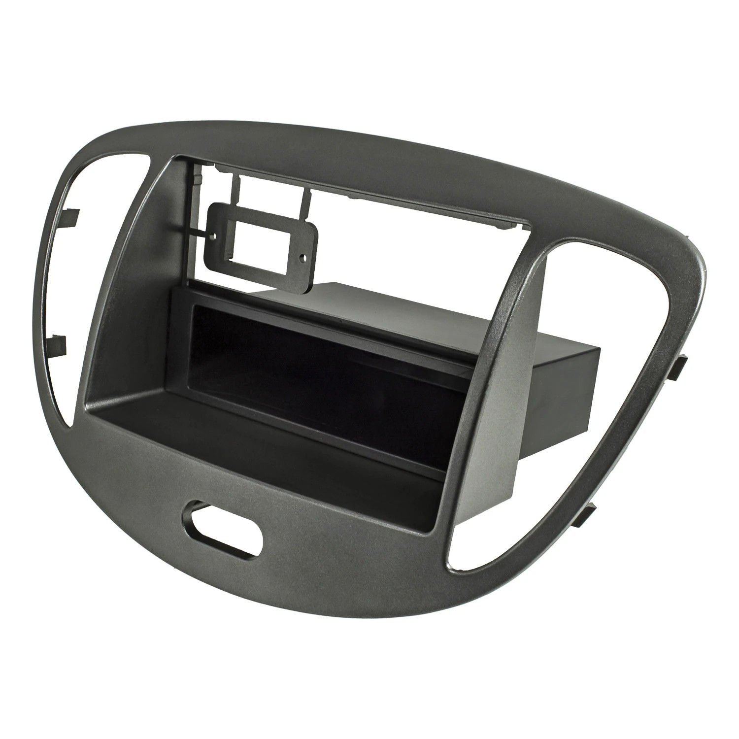 Doppel DIN 1DIN Radioblende kompatibel mit Hyundai i10 dunkelsilber-/bilder/big/TO24322.2-4.jpg