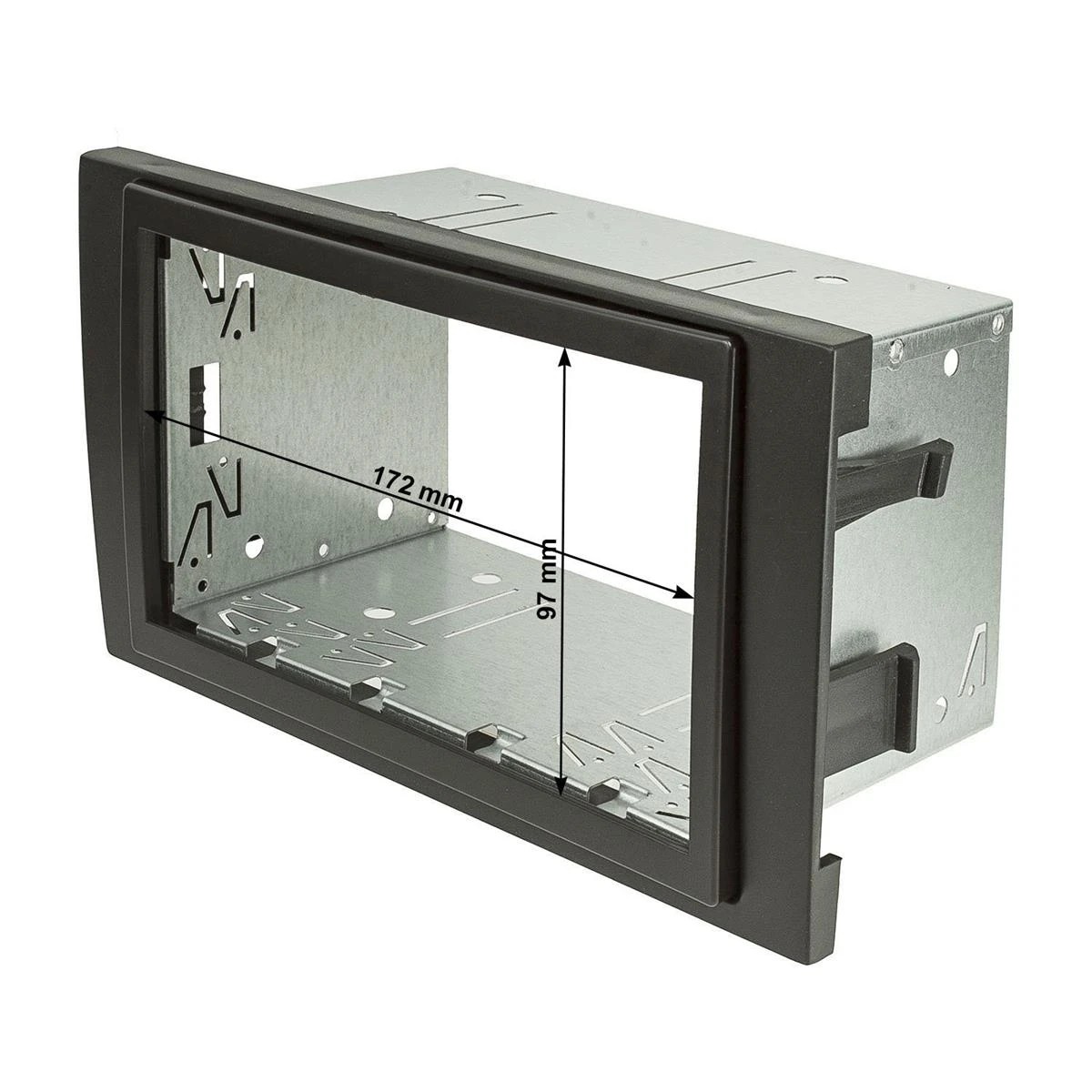 Doppel DIN Radioblende Set kompatibel mit Audi Seat A4 Exeo B6 8E 3R-/bilder/big/TO24401S-2.jpg