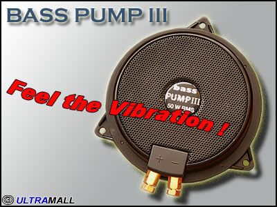 Bass Pump 3 -- Feel the Vibration -- 8 OHM 0772.01126 