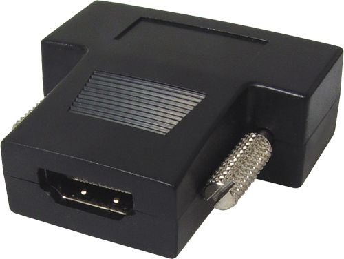 HDMI auf DVI Adapter HDMI-Kupplung 19pol. auf DVI-Stecker 24+1pol. 