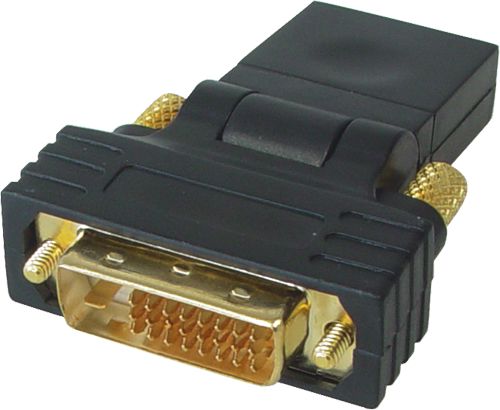 HDMI auf DVI Winkel-Adapter 0772.03067 DVI (m) auf HDMI (w) 
