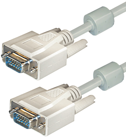 HQ Sub D Anschlußkabel / VGA-Kabel Länge: 3m 