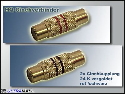 Set (2 Stück) massiver Cinchverbinder 2x Kupplung-/bilder/big/cv_1glb.jpg