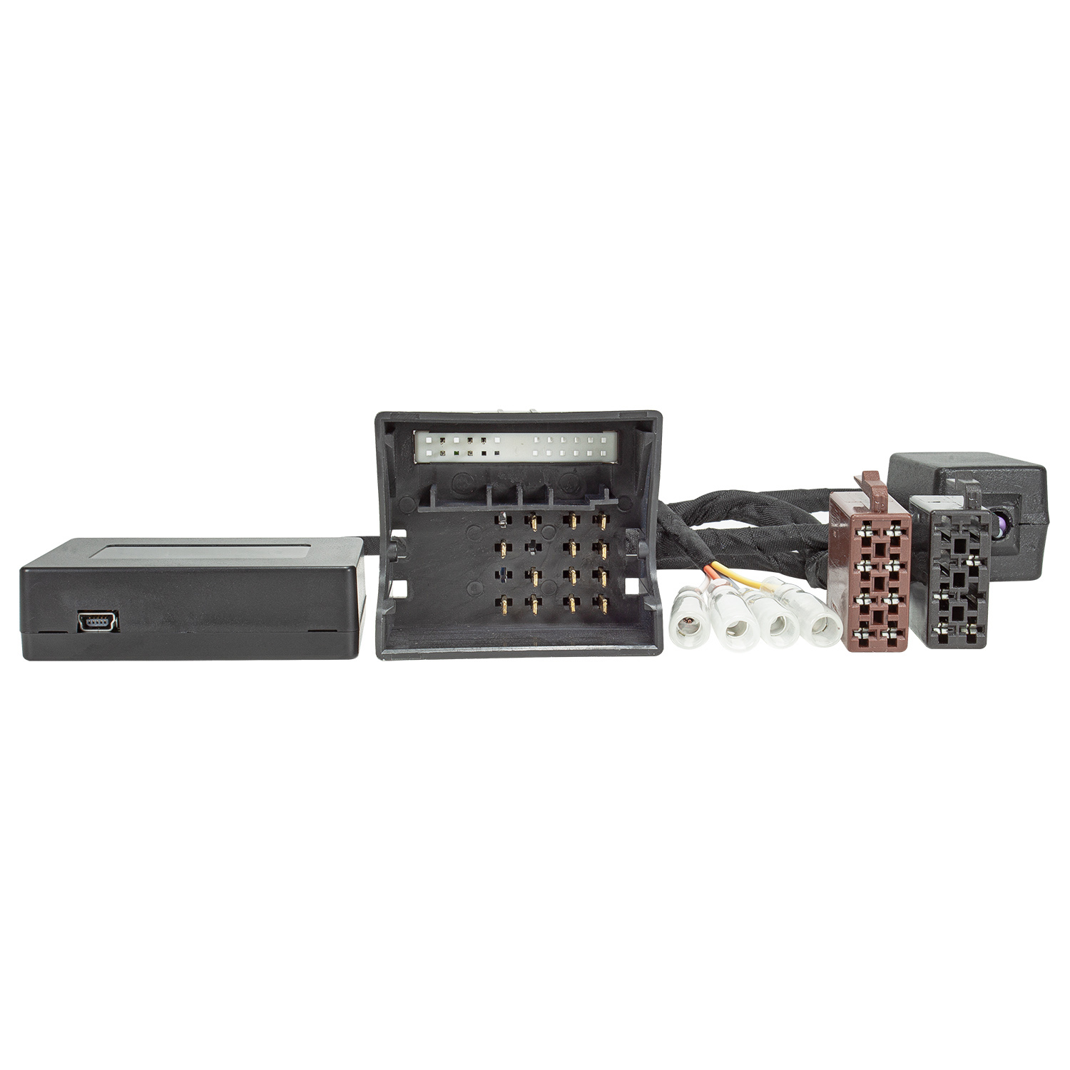 CAN Bus Interface Adapter kompatibel mit Audi A2 A3 A4 A6 A8 Q7 TT Audi Quadlock Teil- und Vollaktivsyteme Aktivsystemadapter Radio-Kabelsatz