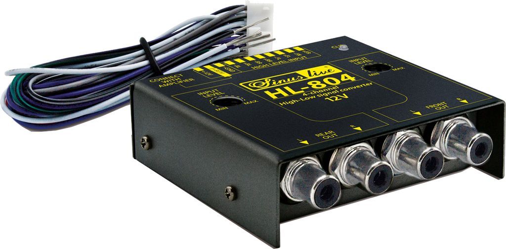 Sinuslive HL-804 High / Low Level Converter Adapter 4-Kanal mit Remote-/bilder/big/hl-804.jpg