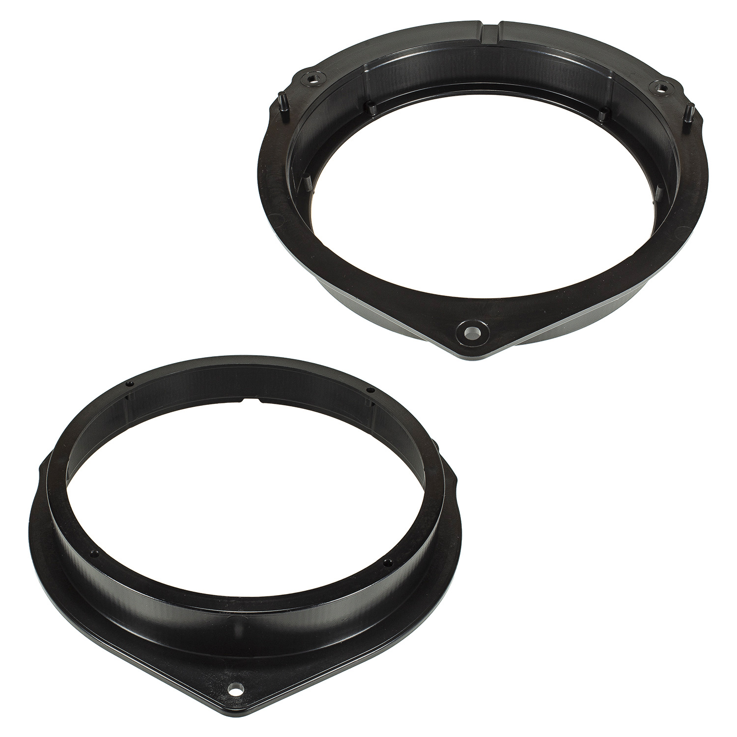 Lautsprecherringe Adapter Halterungen kompatibel mit Mercedes C-Klasse E-Klasse GLK Viano Vito W204 W212 X204 W447 V447 ab 2015 Fronttür für 165mm DIN Lautsprecher