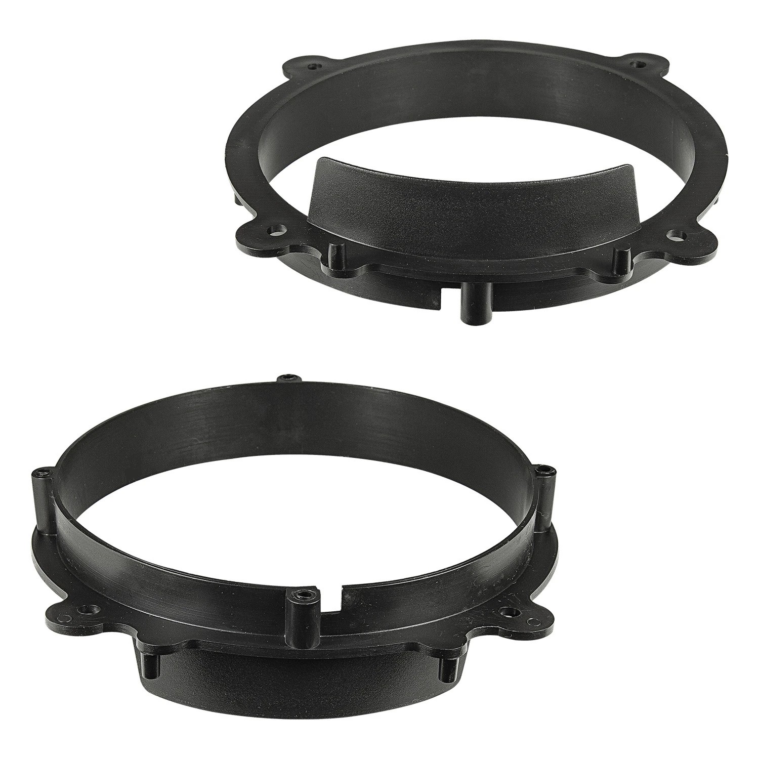 tomzz Audio Lautsprecherringe Adapter Halterungen kompatibel mit Opel Chevrolet Antara Captiva adaptiert auf 165er Lautsprecher