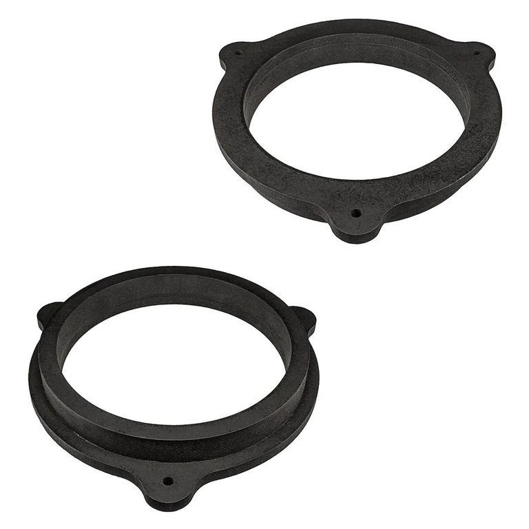 tomzz Audio MDF Lautsprecher Adapterringe kompatibel mit Opel Renault Nissan Movano Vivaro Master Traffic NV400 vorne adaptiert auf 165er Lautsprecher