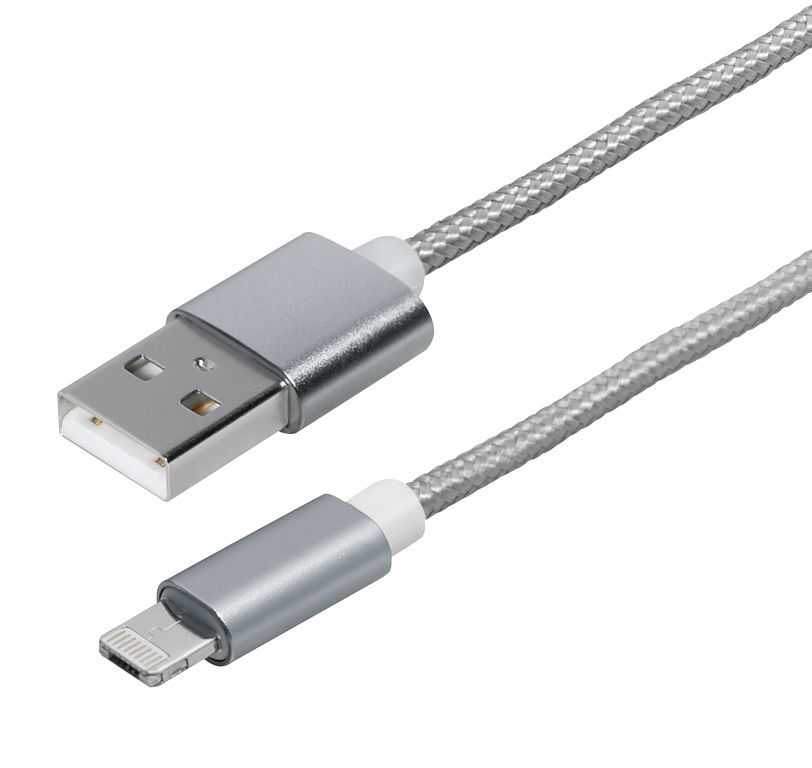 USB - Lade- und Synchronisationskabel adaptiert von USB Typ A Stecker auf Lightning oder Micro USB Stecker