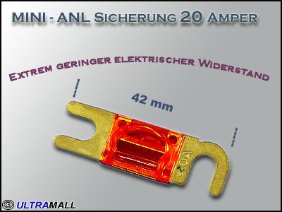Mini ANL Sicherung 20 Ampere 