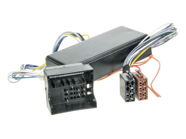 Aktivsystemadapter kompatibel mit Audi Bose Soundsystem mit adaptiert von Quadlock auf ISO