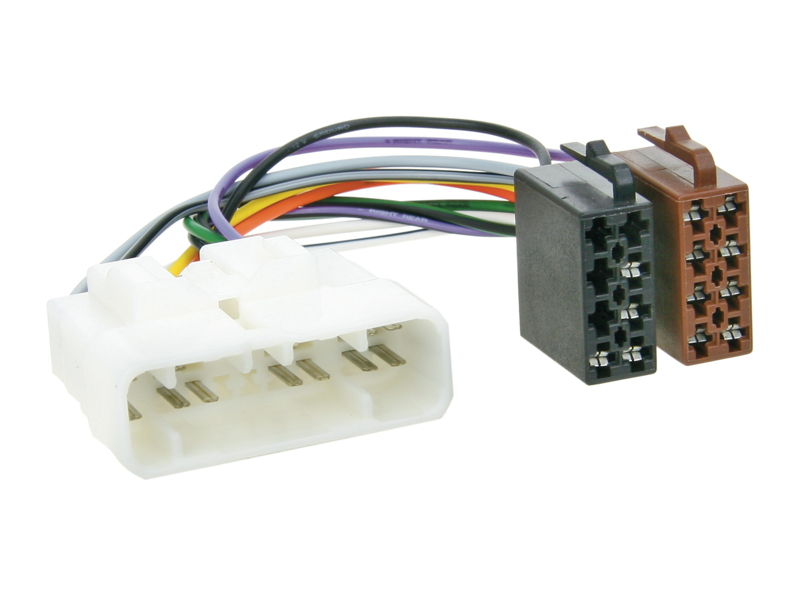 Autoradio Adapter Kabel kompatibel mit Isuzu Chevrolet D-Max Trooper MU-X Colorado Trailblazer S-10 adaptiert auf ISO (m)