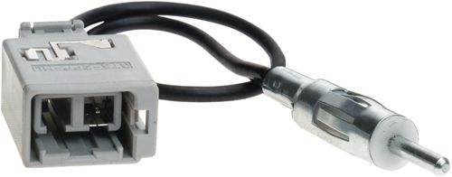 Antennenadapter kompatibel mit Volvo S80 V70 V40 adaptiert von GT5 grau 2PP (m) auf DIN (m)