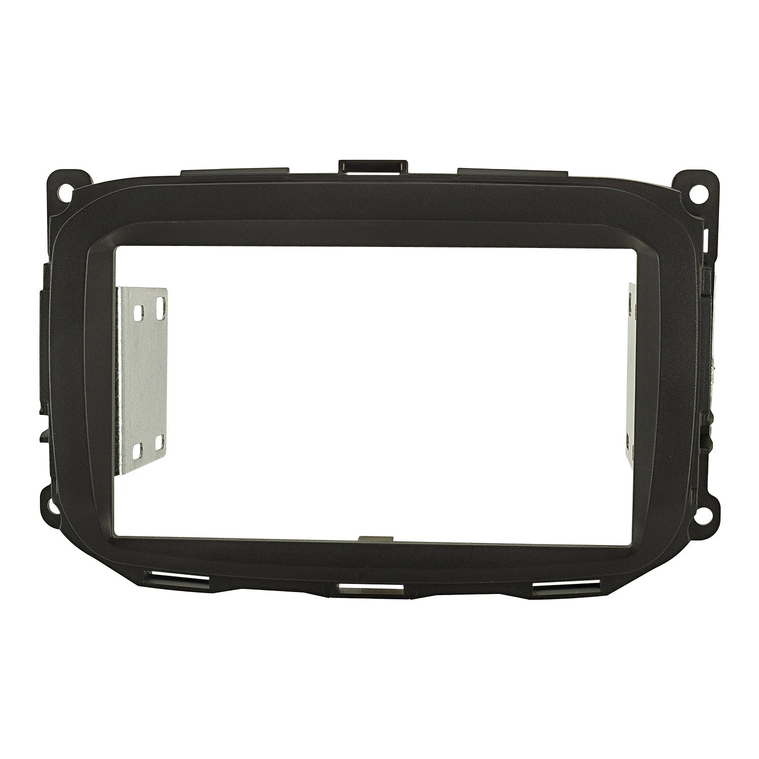 Doppel DIN Radioblende kompatibel mit Alfa Romeo Giulietta 940 (Facelift) schwarz ab 2013