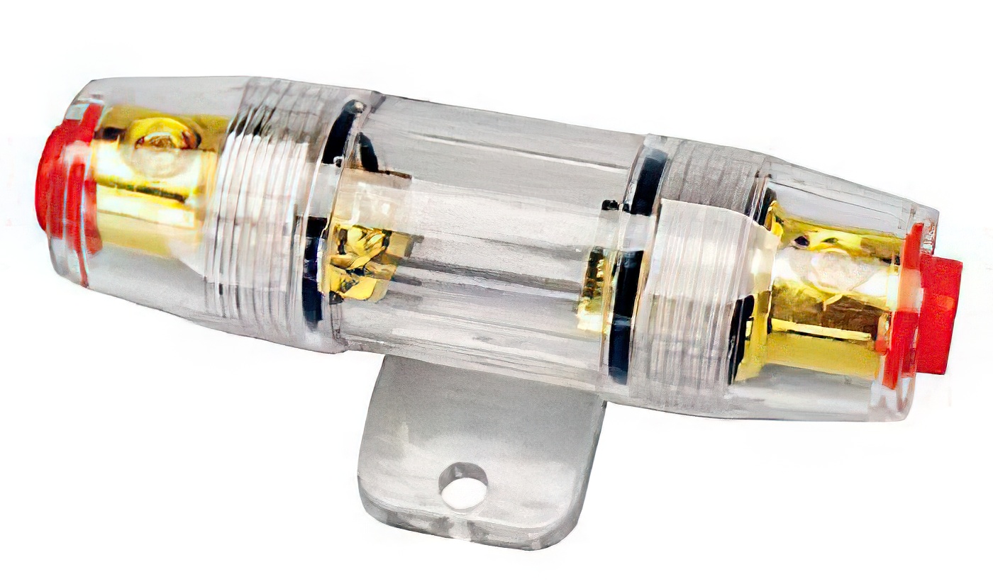 4 Stück - Mini-ANL Sicherungshalter 
