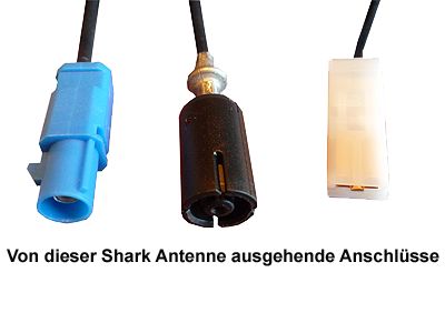 ACV Dach-Antenne Design Shark II Calearo mit Verstärker - Radio + GPS-/bilder/big/shark_gps_steckeranschluss.jpg