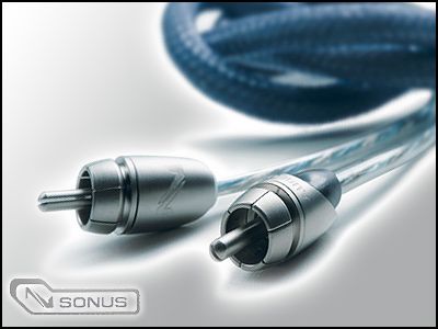 Audison 2 Kanal Cinch-Kabel SONUS ST2 - 100  Länge: 1.0m - Einzelstück ohne Verpackung
