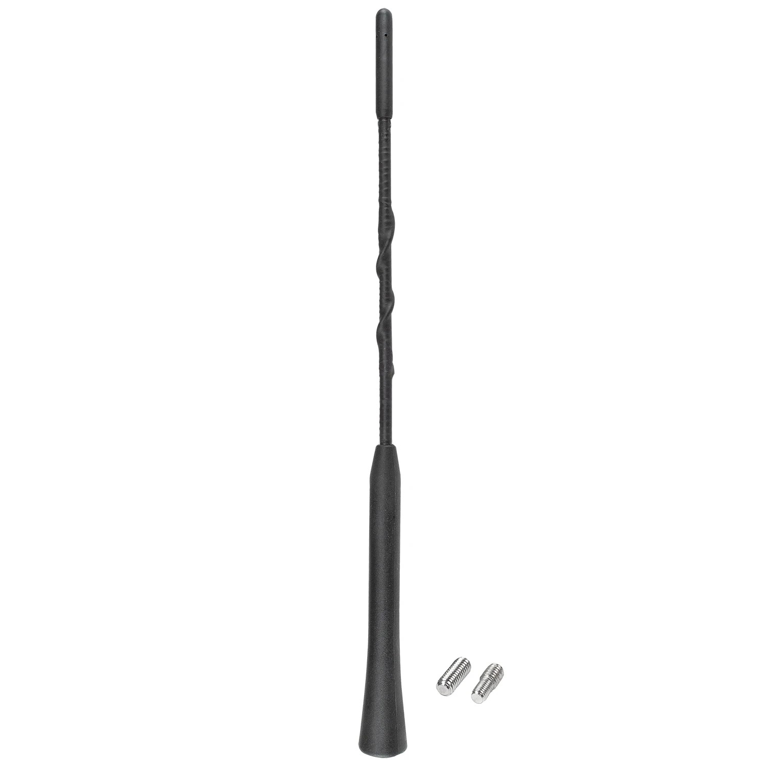 tomzz Audio 23cm Autoradio Kurzstab Ersatzstab Dach Antennenstab Ersatzstrahler kompatibel mit Audi Opel Seat Skoda VW M5 M6 Anti Noise