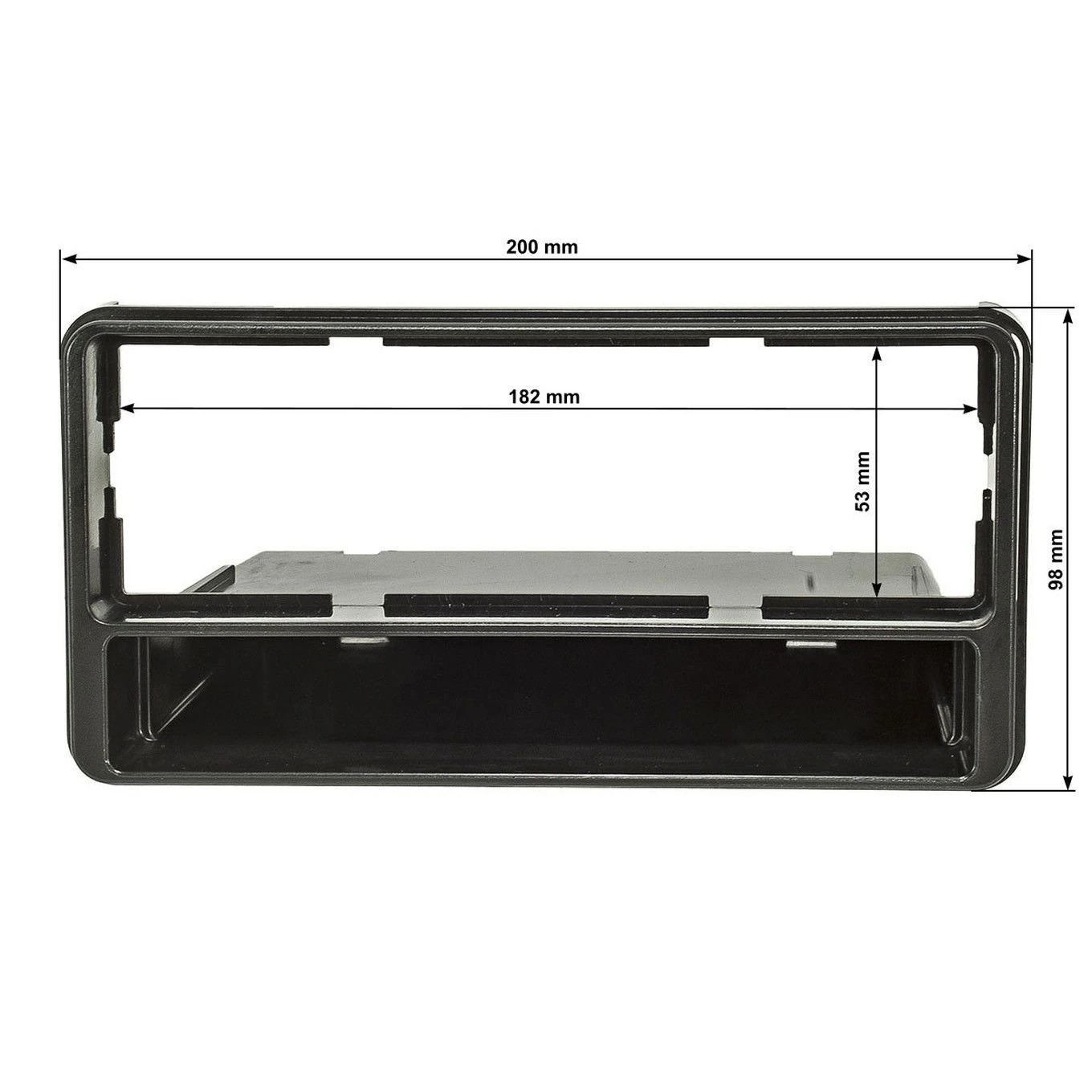 tomzz Audio Radioeinbauset kompatibel mit Toyota RAV4 Celica MR2-/bilder/big/to24117_4.jpg