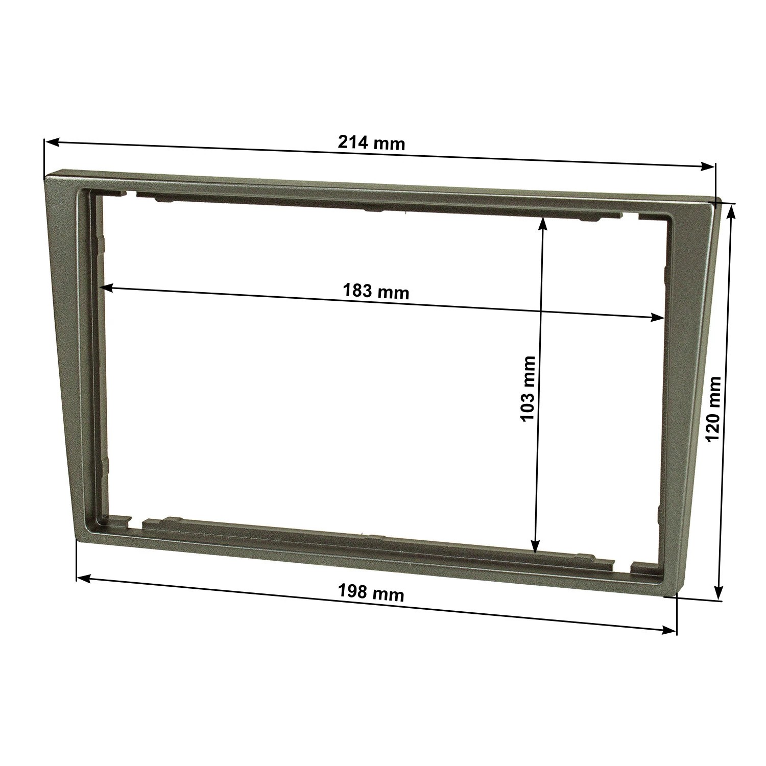 tomzz Audio Doppel DIN Radioblende kompatibel mit Opel Suzuki Subaru-/bilder/big/to24440s2_3.jpg