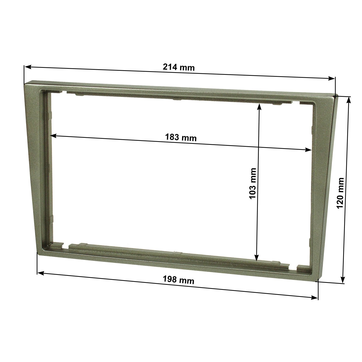 tomzz Audio Doppel DIN Radioblende kompatibel mit Opel Suzuki Subaru-/bilder/big/to24440s4_3.jpg