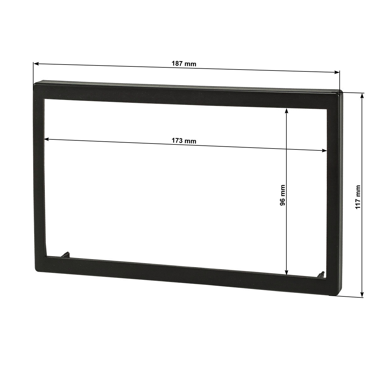 tomzz Audio Ersatz Zier-Rahmen zu Doppel DIN Metallkit 381320-00-/bilder/big/to24441a_1.jpg
