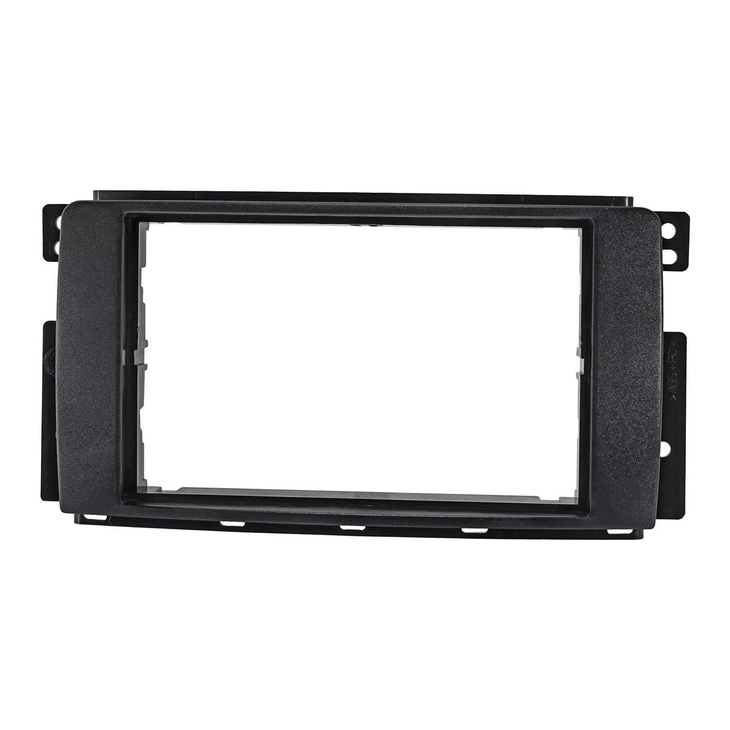 Doppel DIN Radioblende kompatibel mit Smart Fortwo ForFour 451 454 schwarz