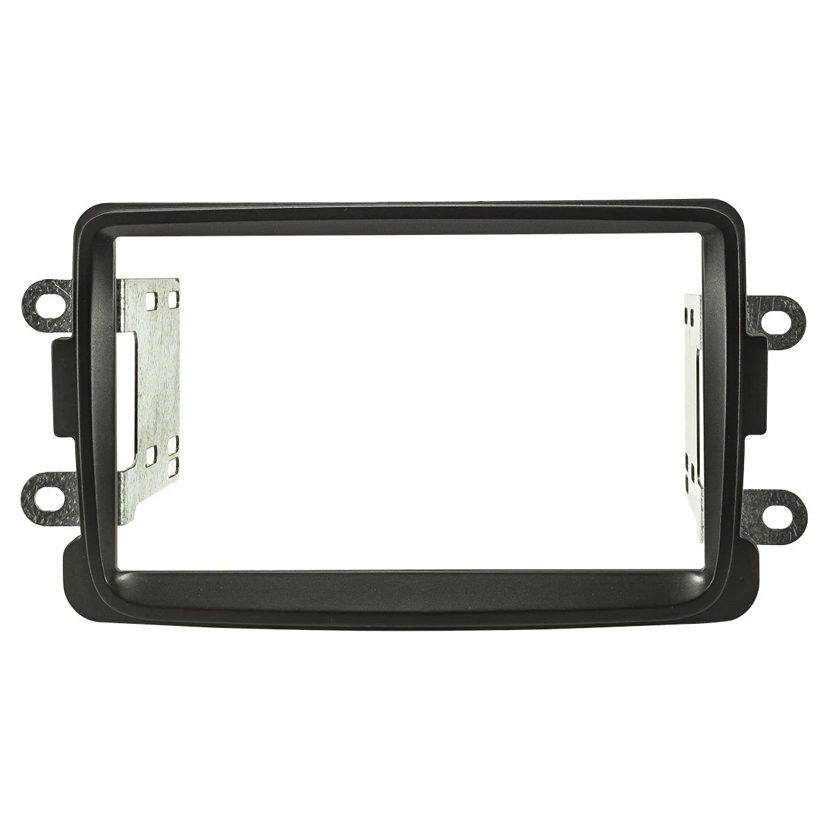 tomzz Audio Doppel DIN Radioblende kompatibel mit Dacia Renault Dokker Duster Lodgy Sandero Captur schwarz ab Bj. 2012