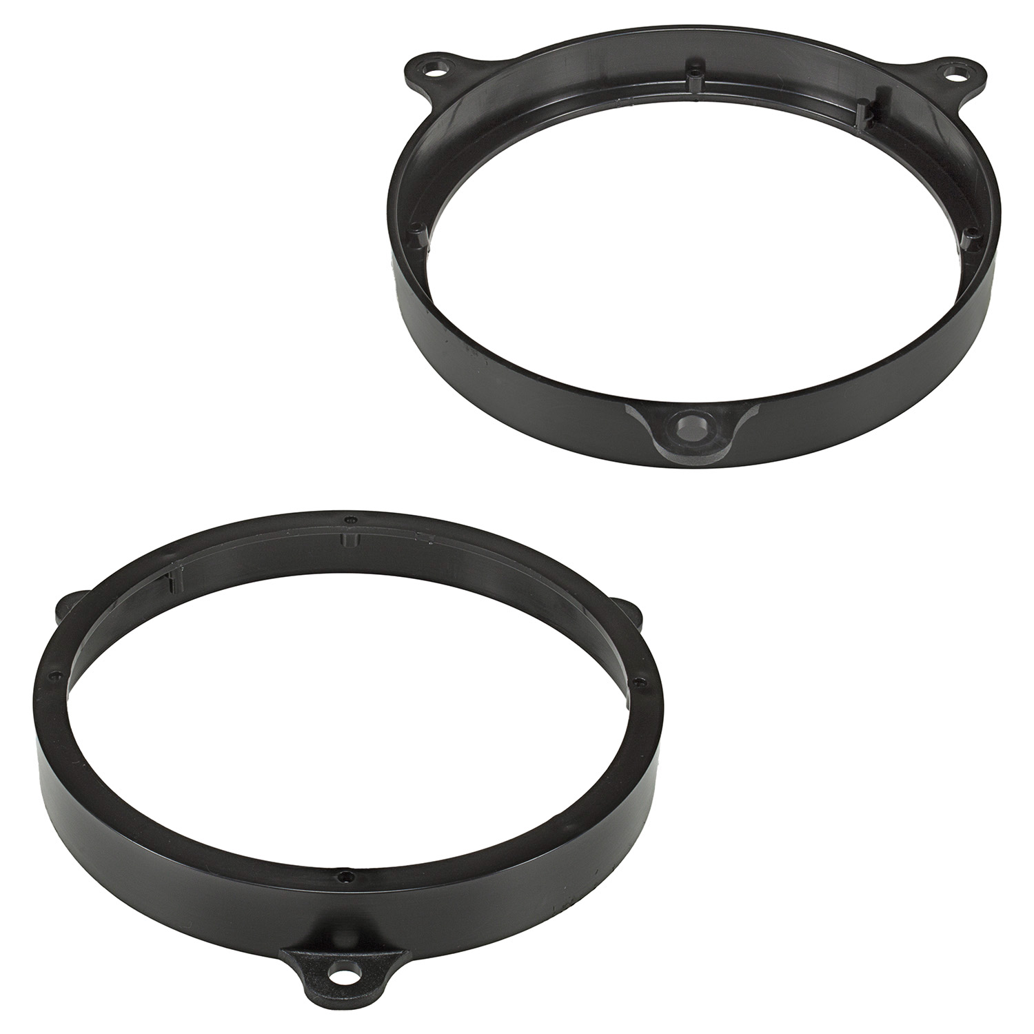 Lautsprecherringe Adapter Halterungen kompatibel mit Toyota Yaris Avensis Corolla für 165mm DIN Lautsprecher