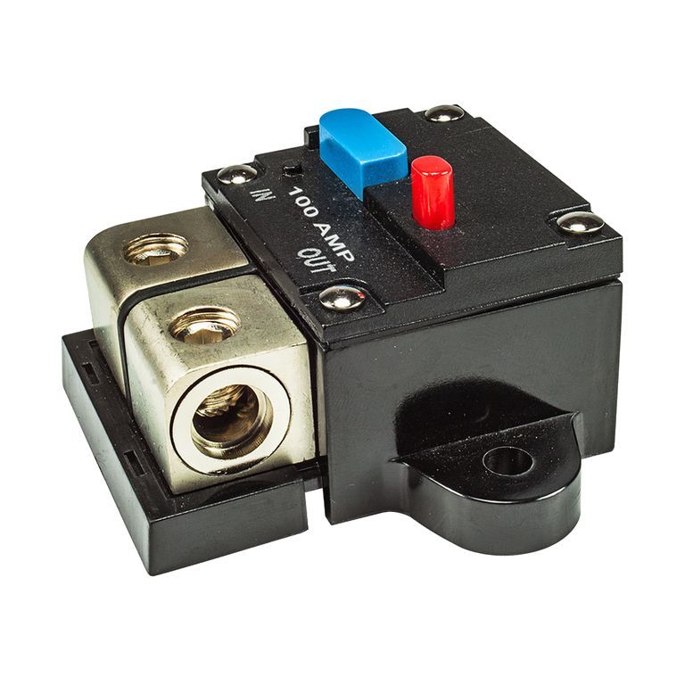 HQ Sicherungsautomat 12V - 48V 100A wasserfest 