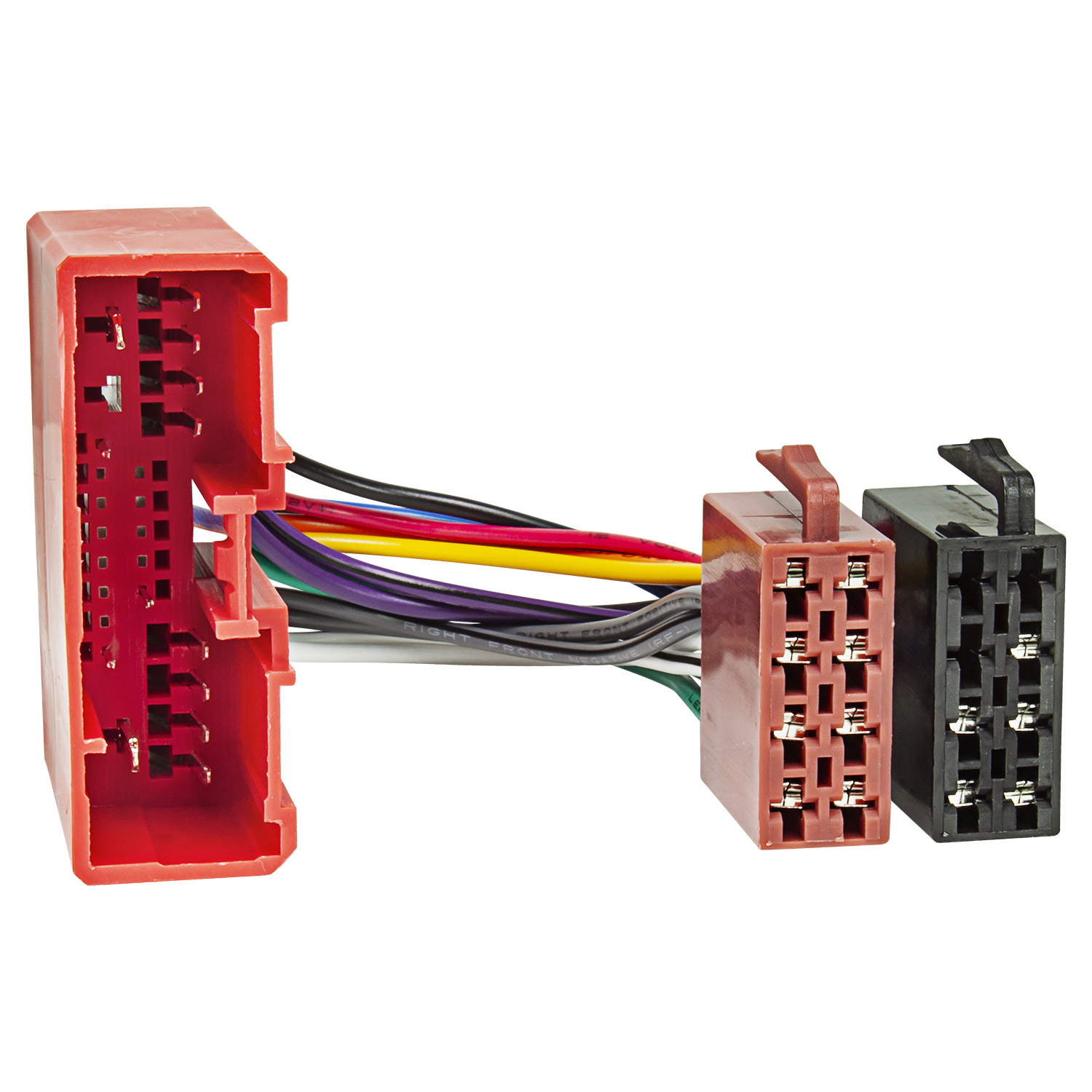 Radio Adapter Kabel kompatibel mit Mazda Ford 323F Demio MX-5 MPV Premacy Tribut Xedos 2 3 5 6 626 RX8 CX7 CX9 BT 50 Ranger F250 ab 2001 auf 16pol ISO Norm