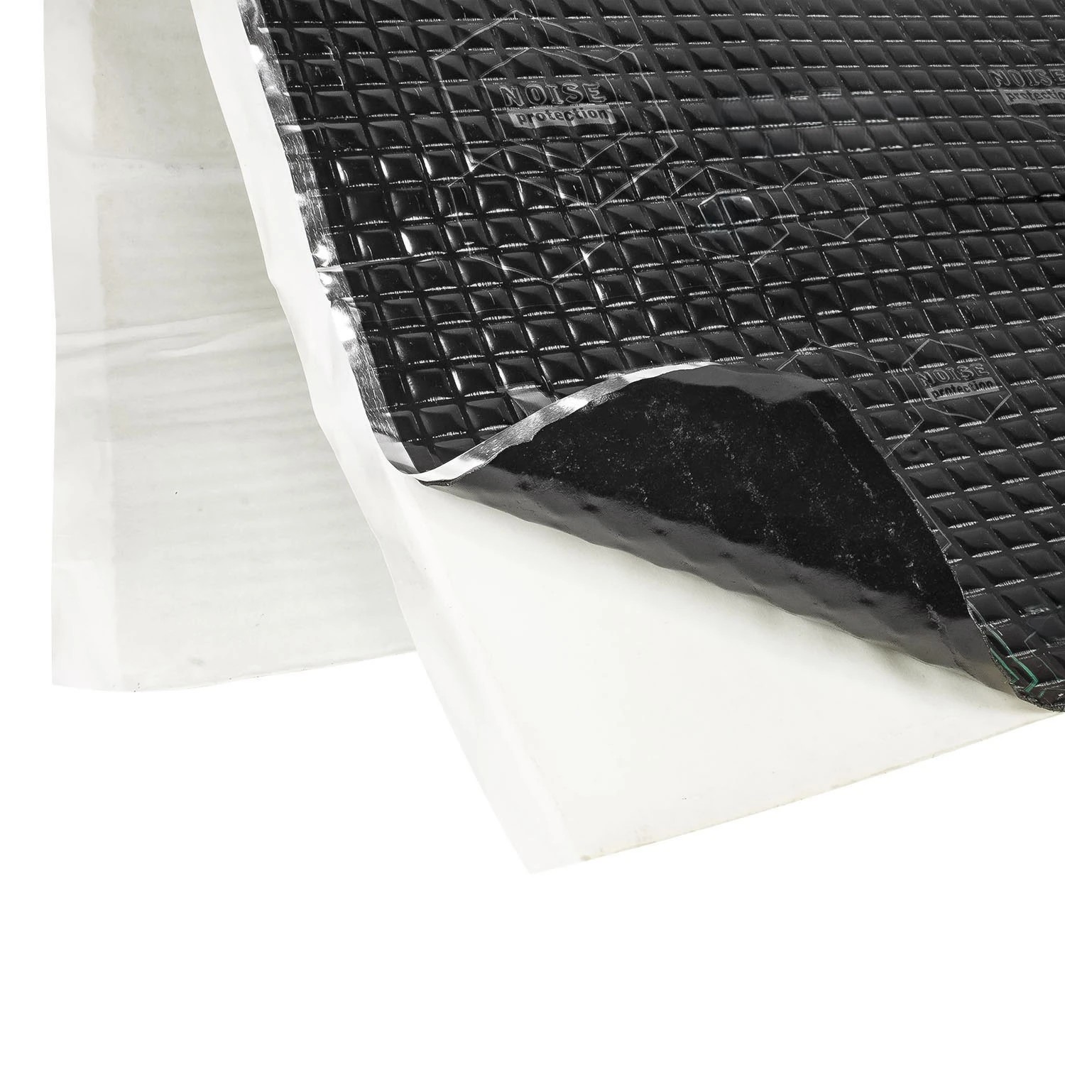 tomzz Audio Alubutyl Schalldämmmatte 1.5mm Set für 2 Türen Anti Dröhn Vibration Dämmmatte Auto Boot selbstklebend