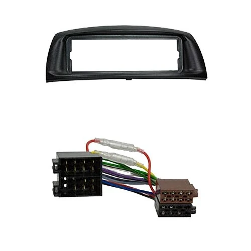 Radioeinbauset kompatibel mit Fiat Punto 1-DIN schwarz 1999-2005