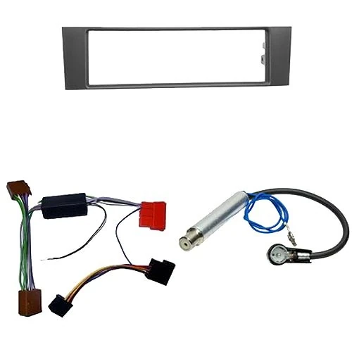 Radioeinbauset kompatibel mit Audi A3 (8P) (8PA) 1-DIN schwarz