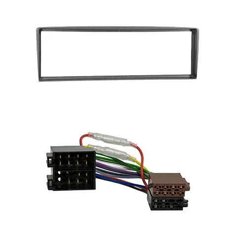 Radioeinbauset kompatibel mit Alfa Romeo GTV 1-DIN silber ab Bj. 2004
