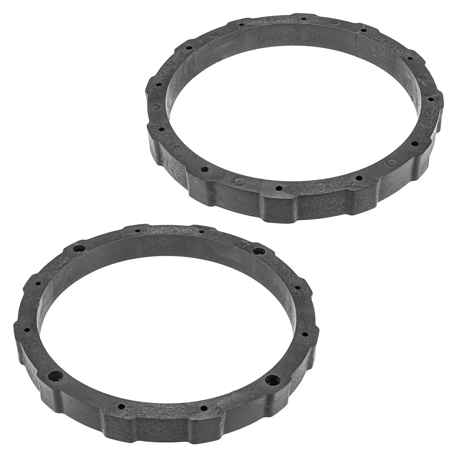 Hart PVC Distanzringe Höhe 18mm für 165mm DIN Lautsprecher