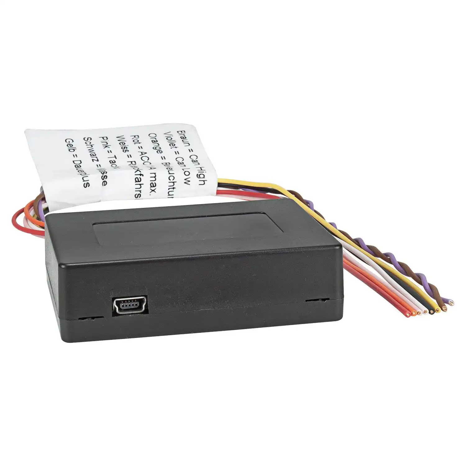 CX400 CAN Bus Interface kompatibel mit Alfa Romeo Audi BMW Chrysler Citroen Dodge Fiat Ford Honda Jeep Lancia Mercedes Opel Peugeot Porsche Seat Skoda VW Volvo CAN Bus Interface Zündplus Speedpuls Rückwärtsgang