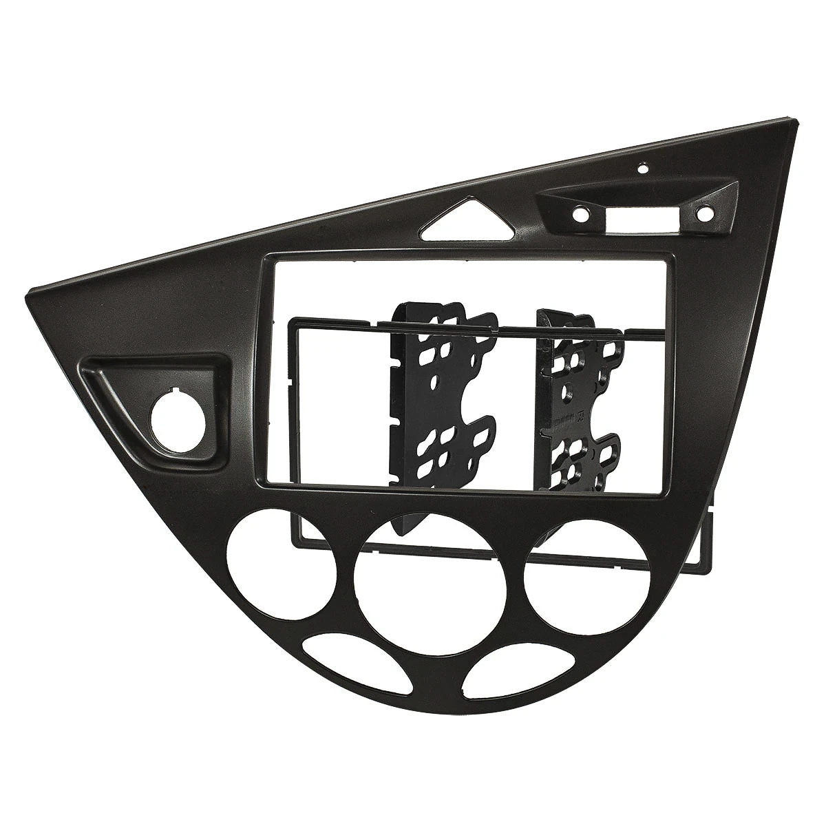 Doppel DIN Radioblende kompatibel mit Ford Focus schwarz 1998-2004 Gen.1