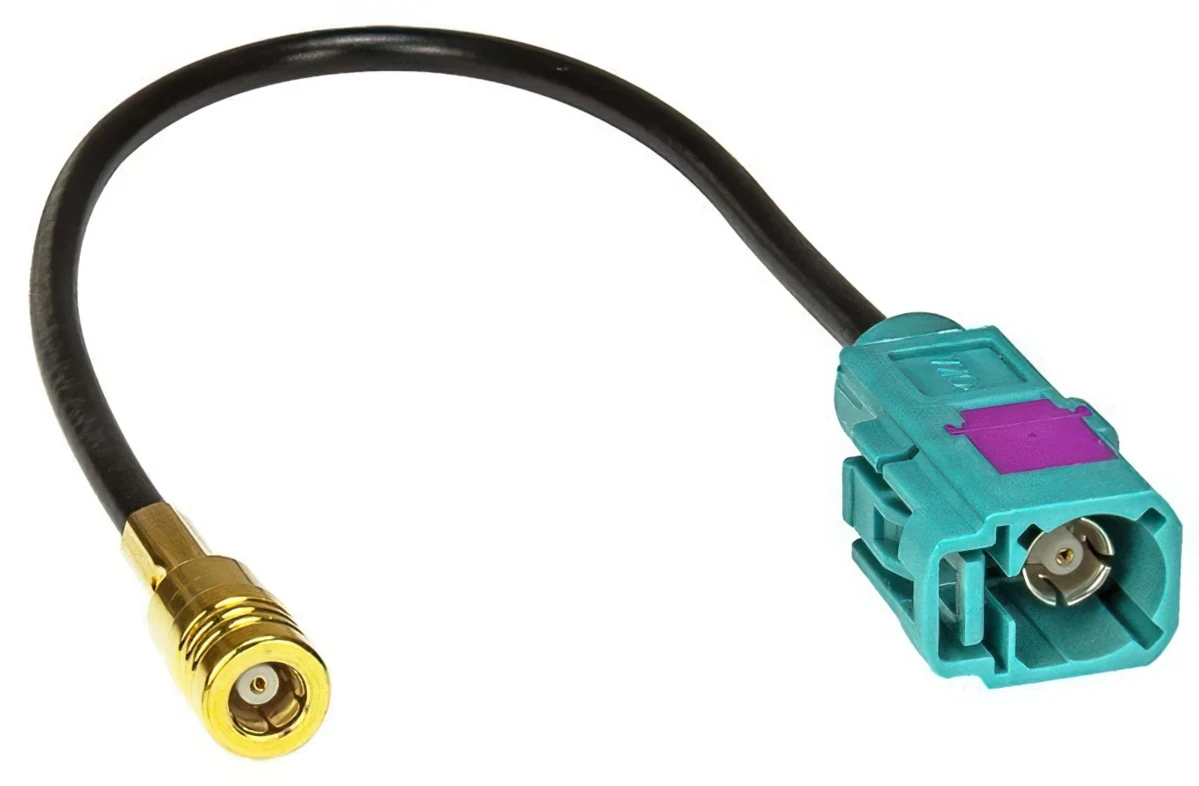 Antennenadapter adaptiert von Fakra (f) auf SMB (f)